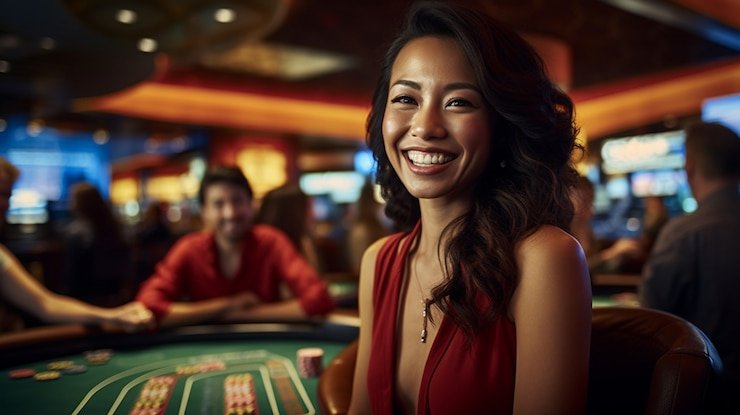 Live Roulette table broadcast